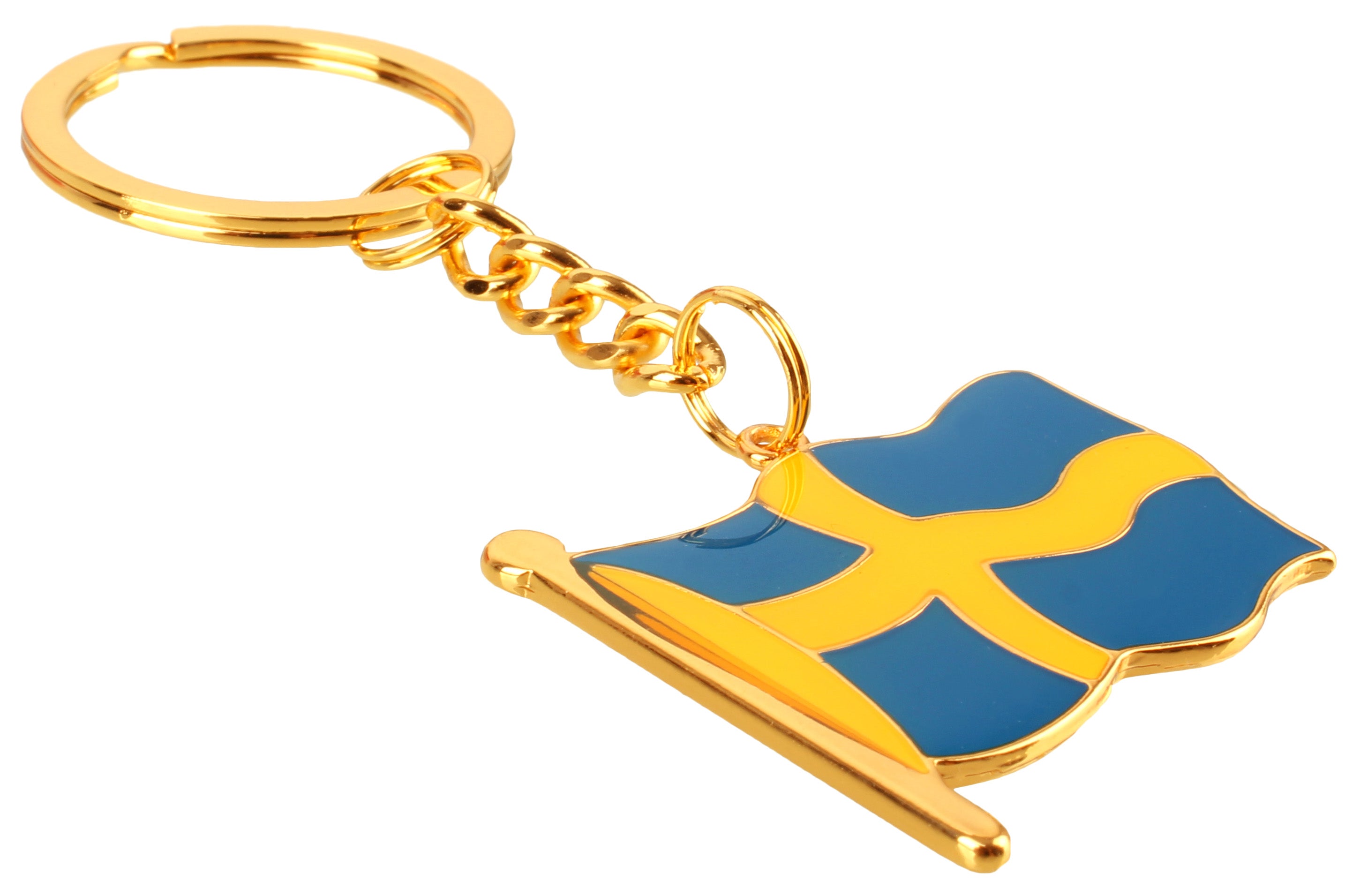 Schlüsselanhänger Schweden Flagge